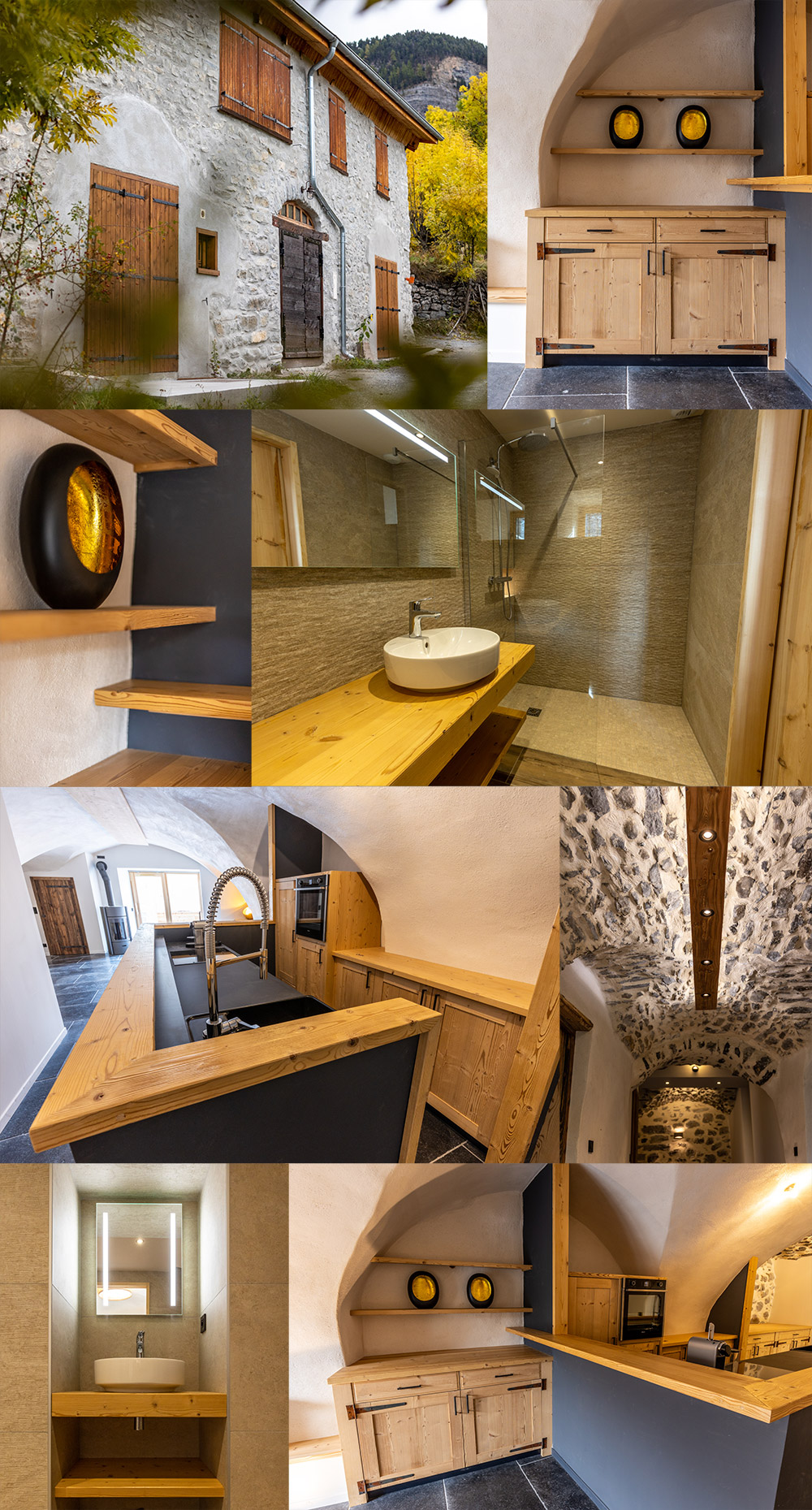 Meubles et éclairages sur mesure