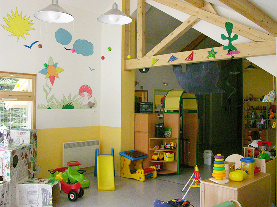 Crèche les Eterlous à Pelvoux interieur