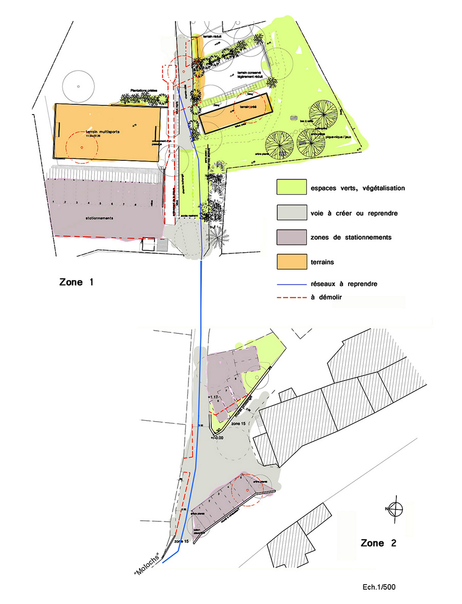 entrée nord de Saint Crépin