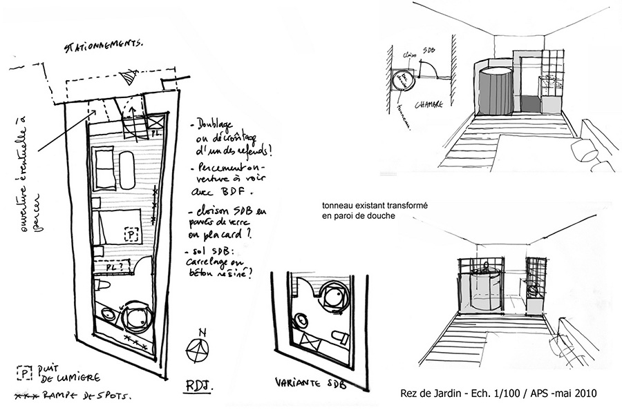 Plan cellier