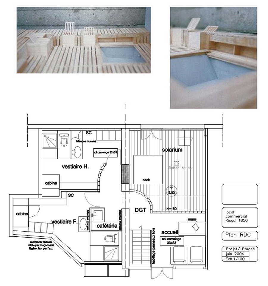 Aménagement d'un espace Bien-être